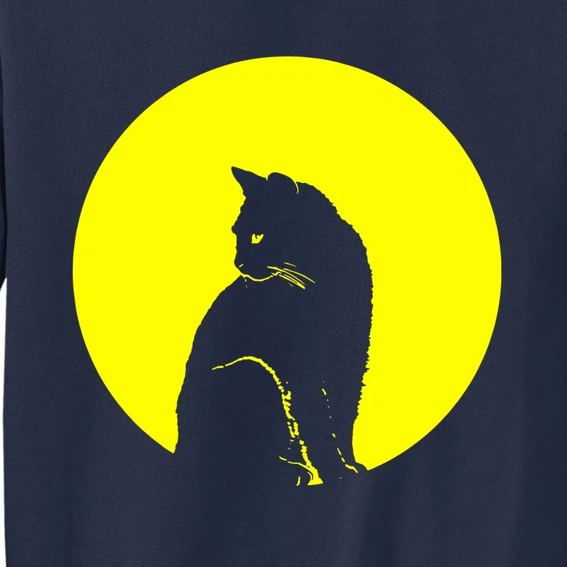 Cat Moon Kitty Full Moon Sweatshirt