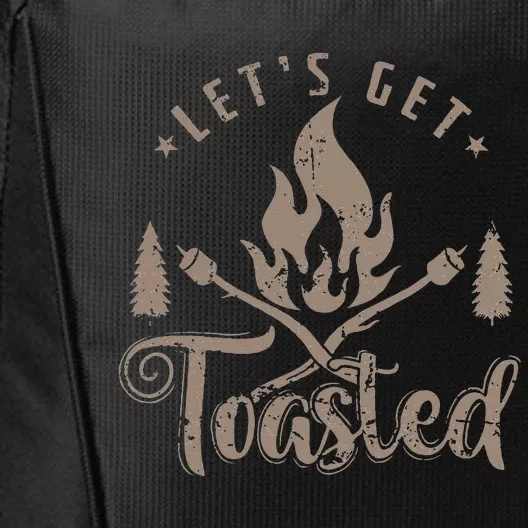 Camping Marshmallow Let`s Get Toasted City Backpack