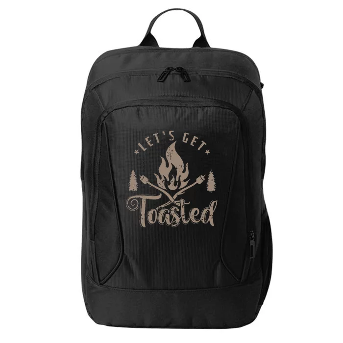 Camping Marshmallow Let`s Get Toasted City Backpack