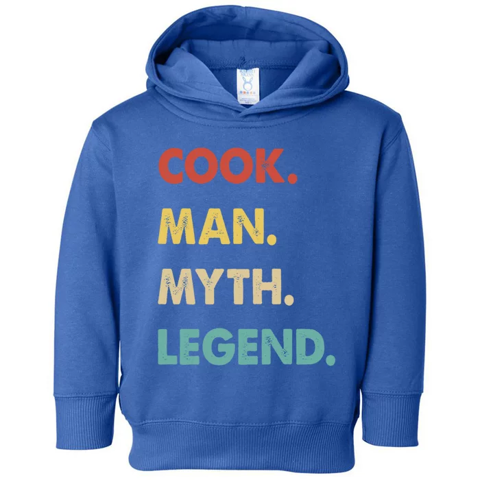 Cook Myth Legend Gift Toddler Hoodie