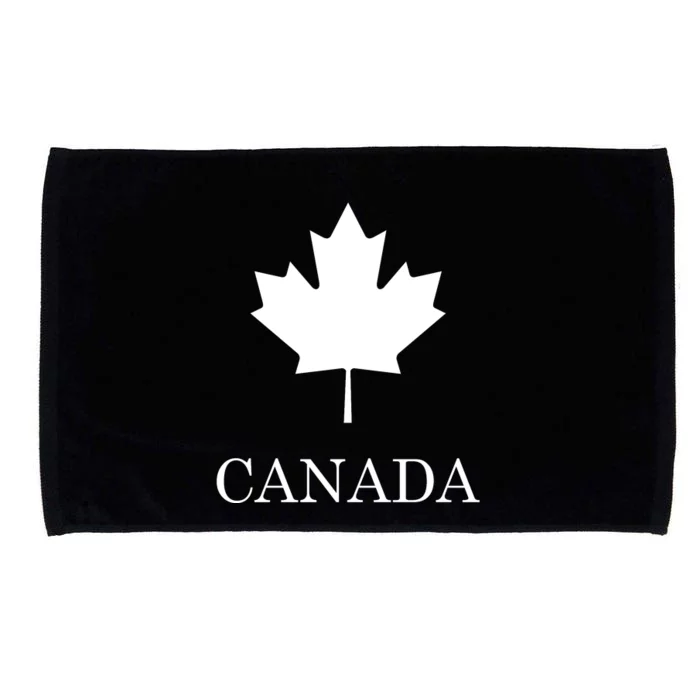 Canada Maple Leaf Canadian Flag Microfiber Hand Towel