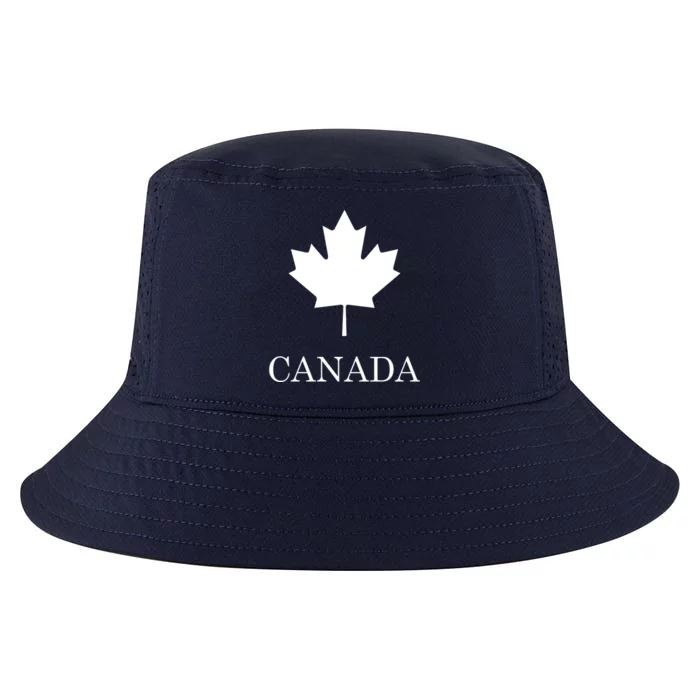 Canada Maple Leaf Canadian Flag Cool Comfort Performance Bucket Hat