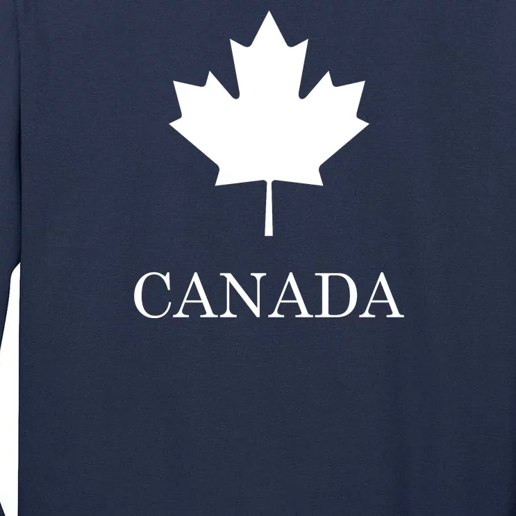 Canada Maple Leaf Canadian Flag Tall Long Sleeve T-Shirt