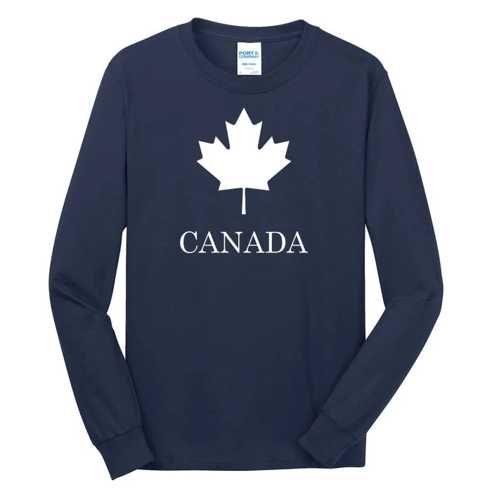 Canada Maple Leaf Canadian Flag Tall Long Sleeve T-Shirt