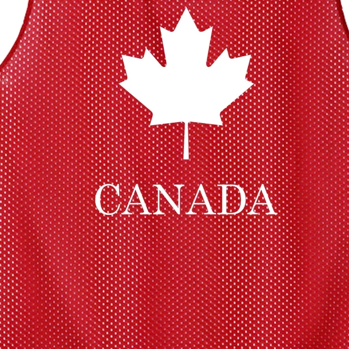 Canada Maple Leaf Canadian Flag Mesh Reversible Basketball Jersey Tank