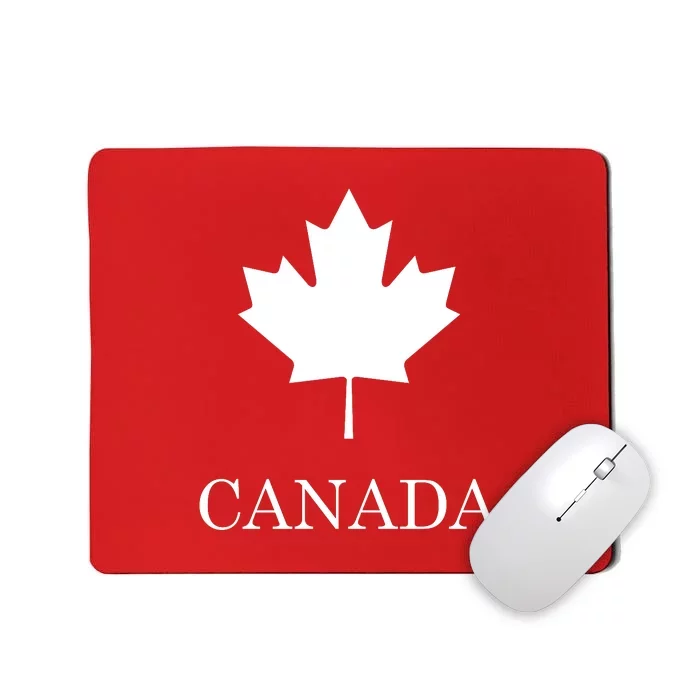 Canada Maple Leaf Canadian Flag Mousepad