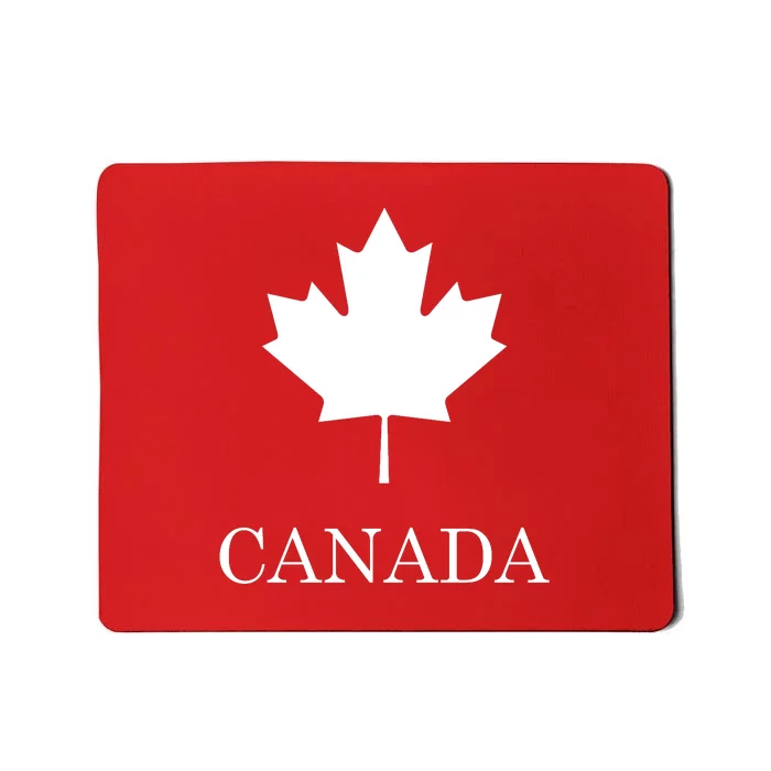 Canada Maple Leaf Canadian Flag Mousepad