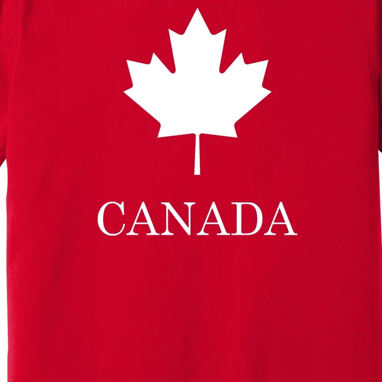 Canada Maple Leaf Canadian Flag Premium T-Shirt