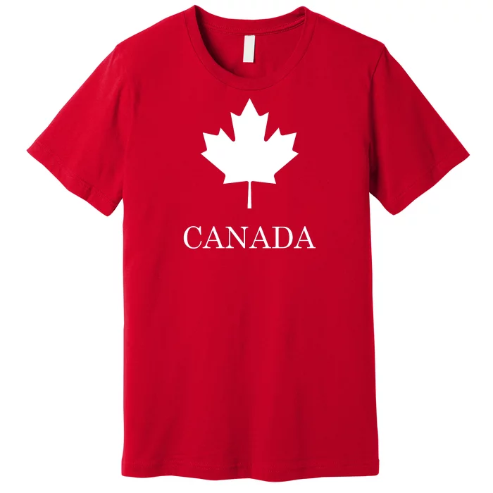 Canada Maple Leaf Canadian Flag Premium T-Shirt