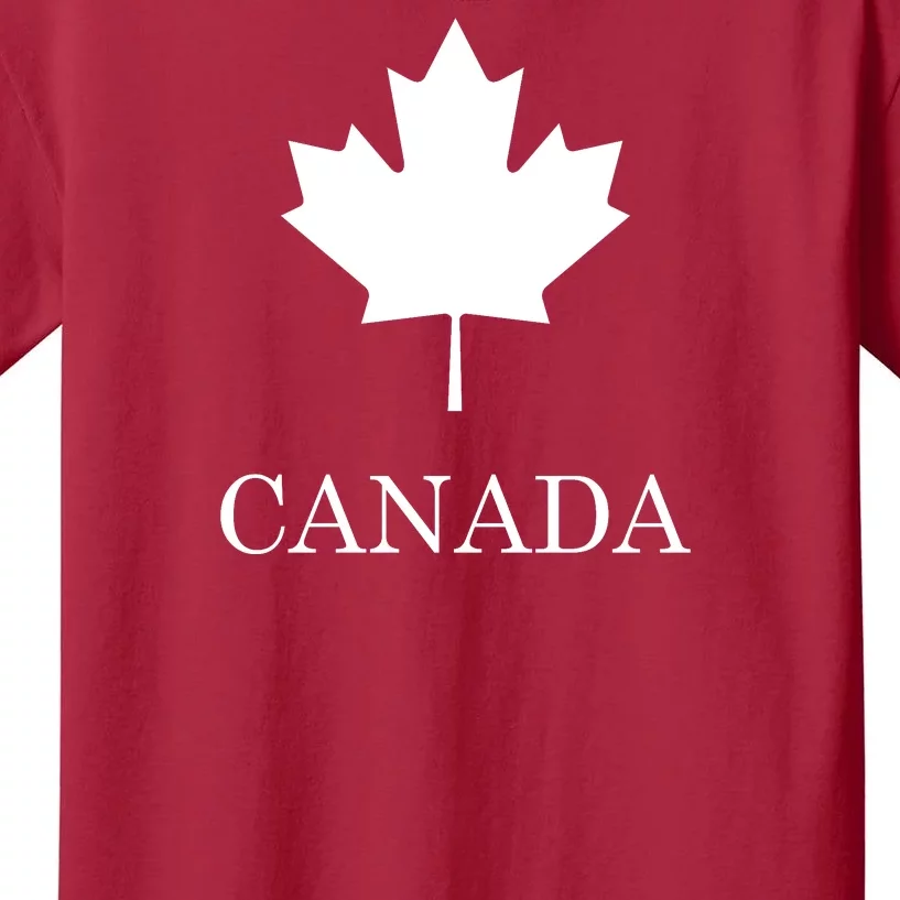 Canada Maple Leaf Canadian Flag Kids T-Shirt