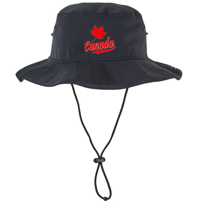 Canadian Maple Leaf Country Canada Legacy Cool Fit Booney Bucket Hat