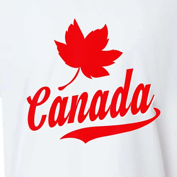 Canadian Maple Leaf Country Canada Sueded Cloud Jersey T-Shirt