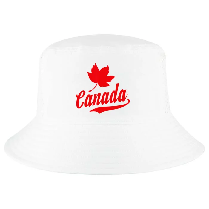 Canadian Maple Leaf Country Canada Cool Comfort Performance Bucket Hat