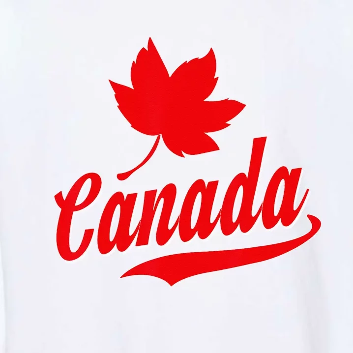 Canadian Maple Leaf Country Canada Garment-Dyed Sweatshirt