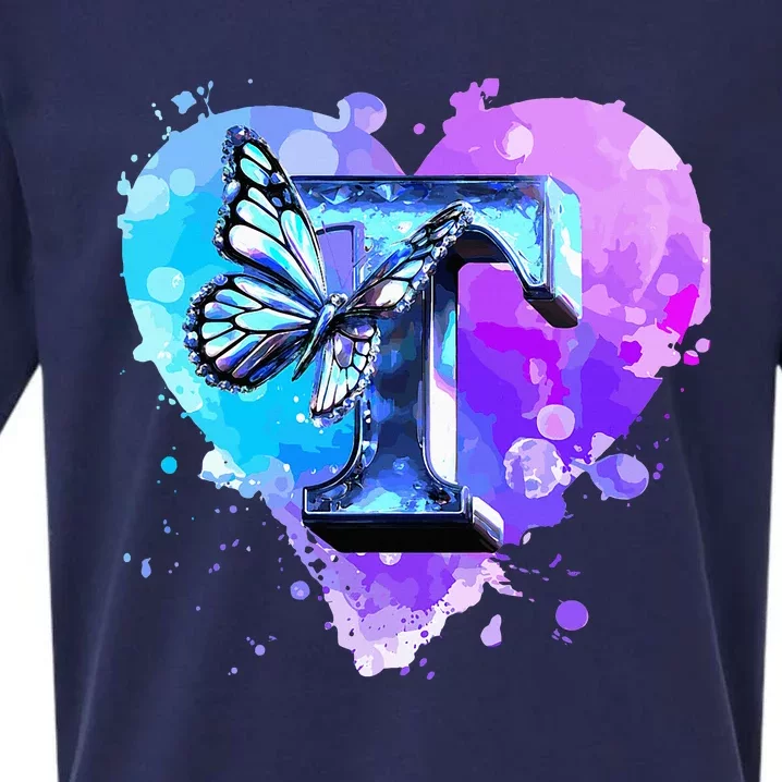 Concert Music Lover Summer Vacation City Funny Butterfly Art Sueded Cloud Jersey T-Shirt