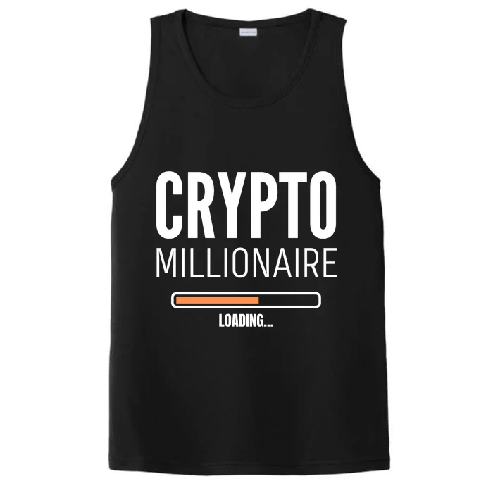 Crypto Millionaire Loading Funny Crypto Currency Performance Tank