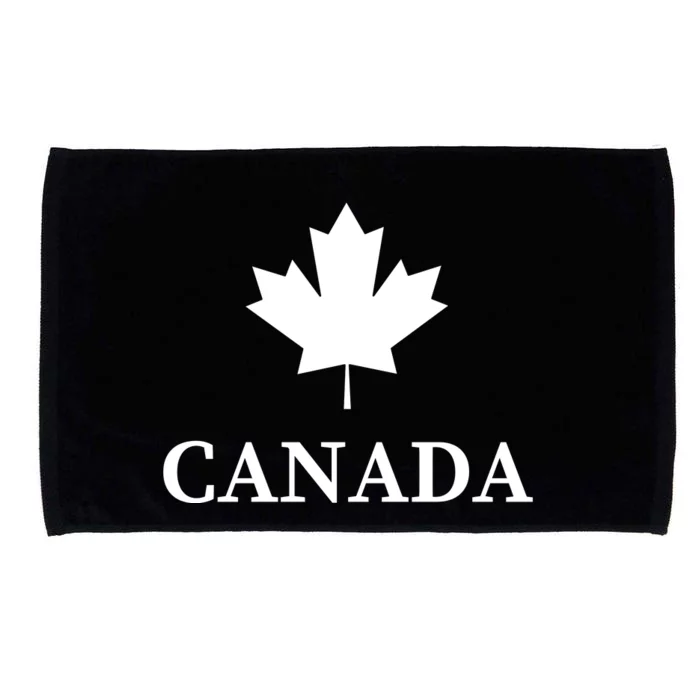 Canada Maple Leaf Canadian Flag Microfiber Hand Towel