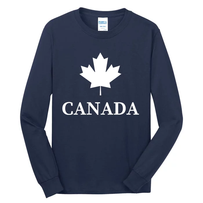 Canada Maple Leaf Canadian Flag Tall Long Sleeve T-Shirt