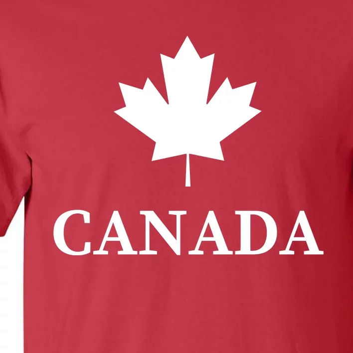 Canada Maple Leaf Canadian Flag Tall T-Shirt