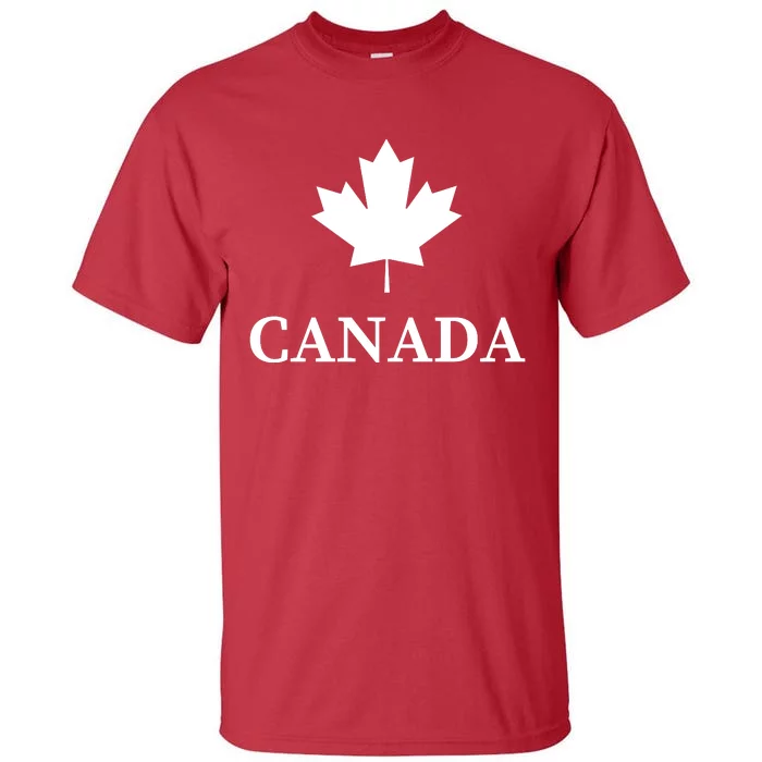 Canada Maple Leaf Canadian Flag Tall T-Shirt