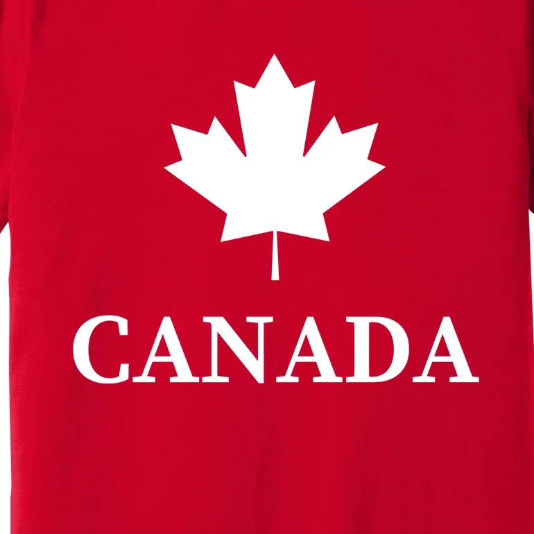 Canada Maple Leaf Canadian Flag Premium T-Shirt