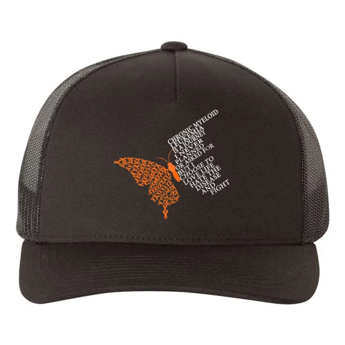 Chronic Myeloid Leukemia Warrior Yupoong Adult 5-Panel Trucker Hat