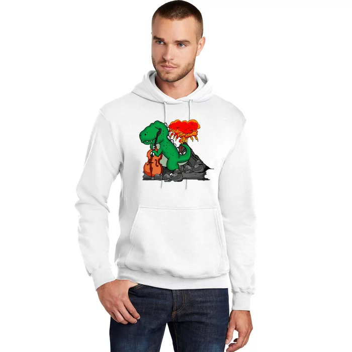 Contrabass Music Lover Dinosaur Musician Double Bass Hoodie