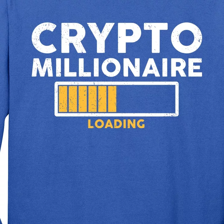 Crypto Millionaire Loading Long Sleeve Shirt