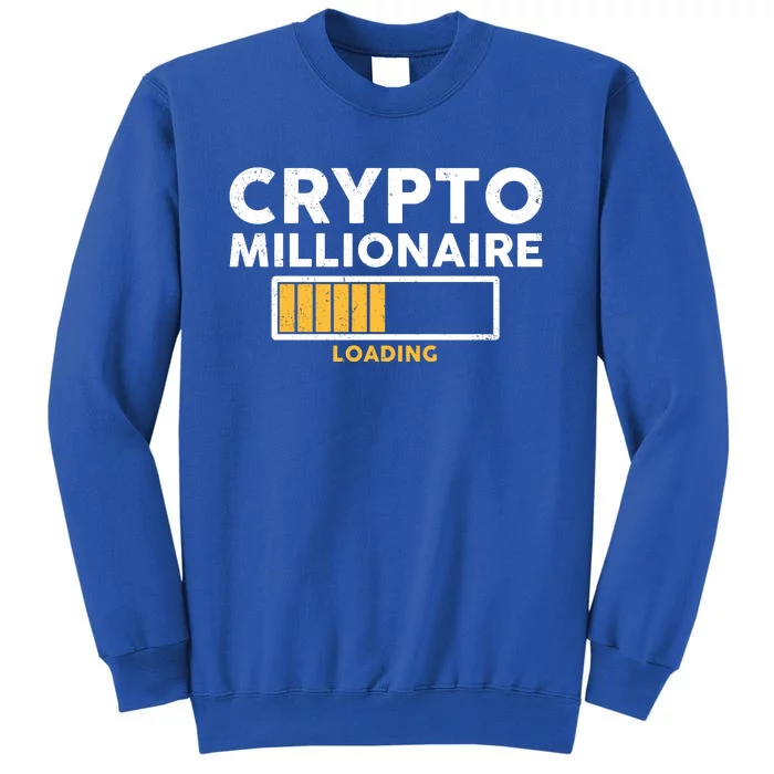 Crypto Millionaire Loading Sweatshirt