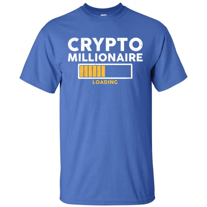 Crypto Millionaire Loading Tall T-Shirt