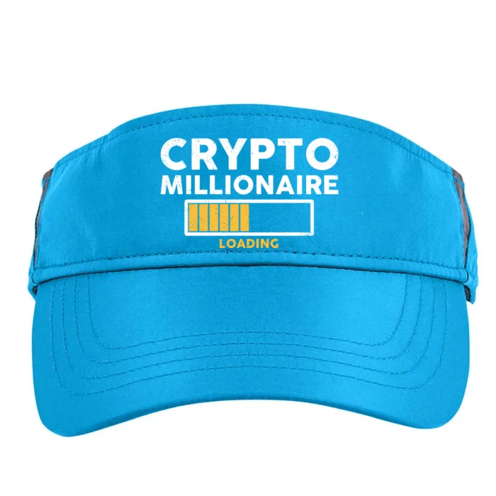 Crypto Millionaire Loading Adult Drive Performance Visor