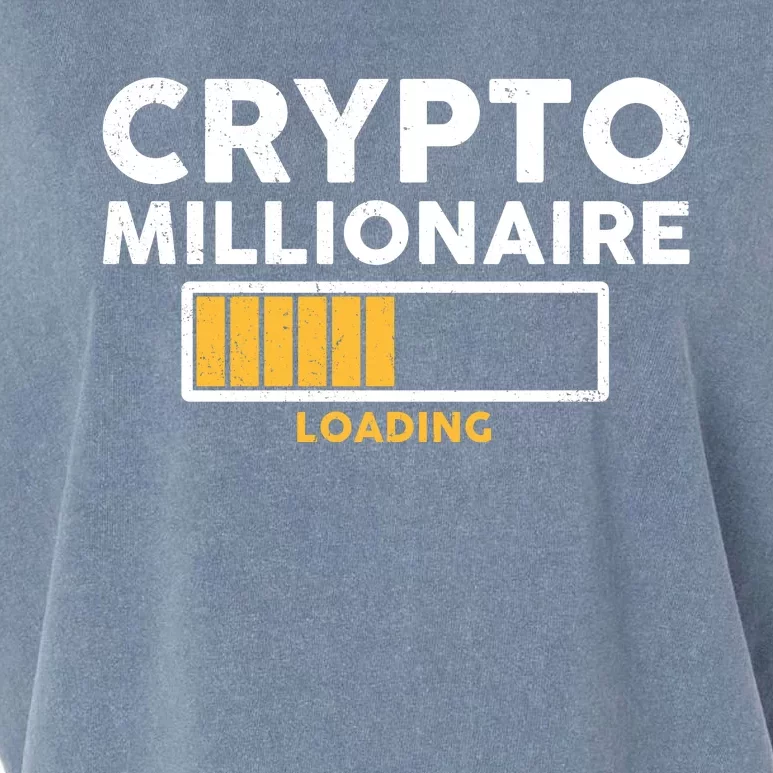 Crypto Millionaire Loading Garment-Dyed Women's Muscle Tee