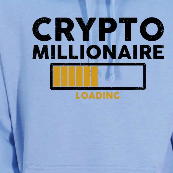 Crypto Millionaire Loading Unisex Surf Hoodie