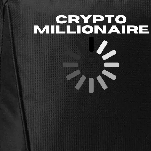 Crypto Millionaire Loading City Backpack