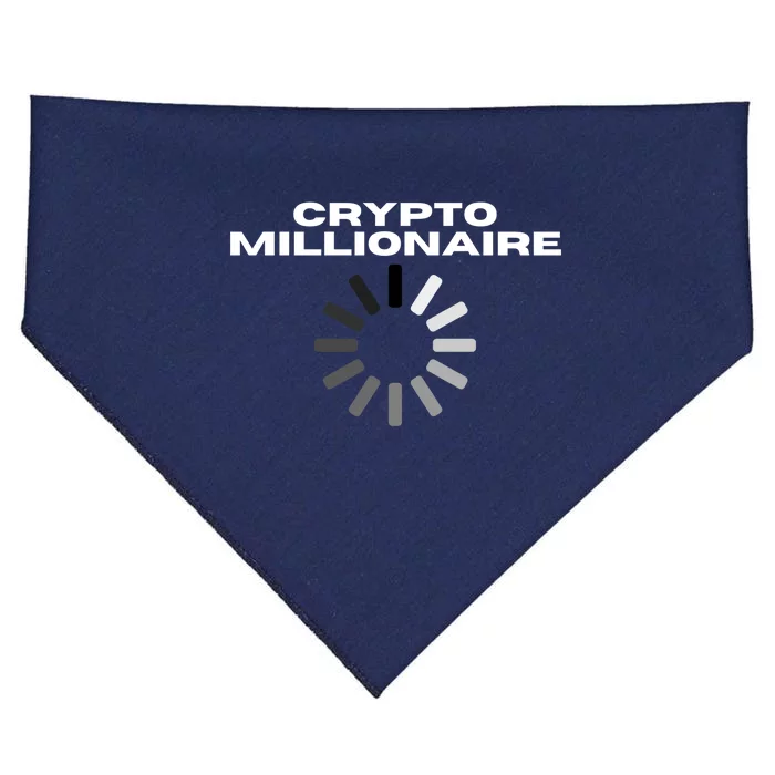 Crypto Millionaire Loading USA-Made Doggie Bandana