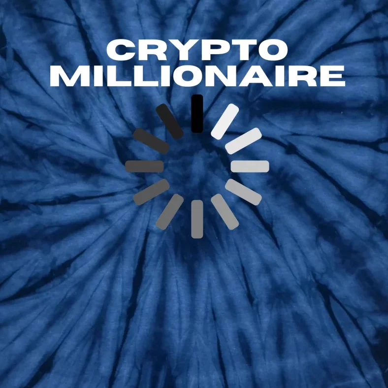 Crypto Millionaire Loading Tie-Dye T-Shirt