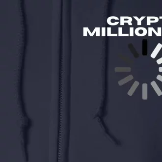 Crypto Millionaire Loading Full Zip Hoodie