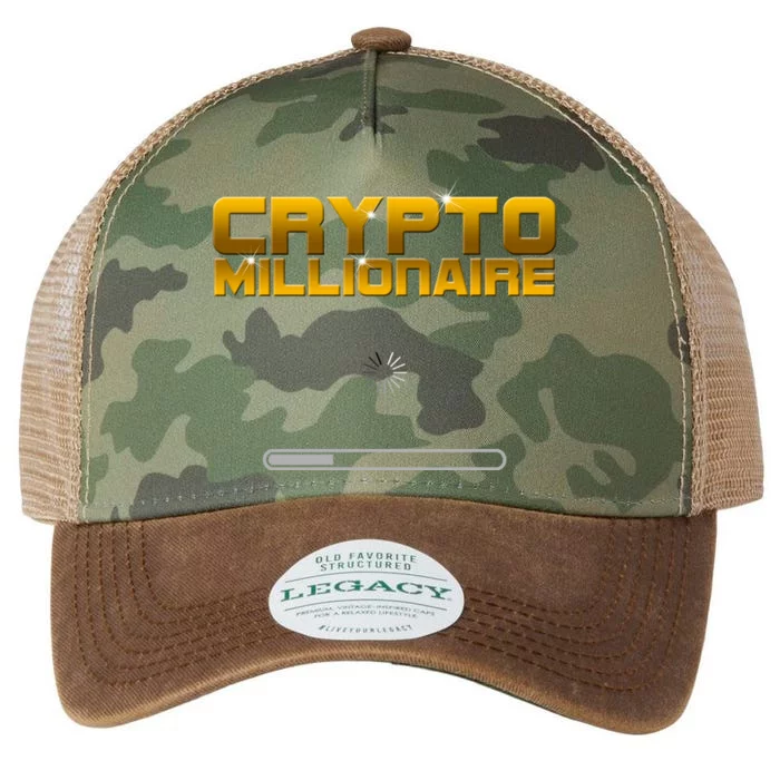 Crypto Millionaire Loading Legacy Tie Dye Trucker Hat