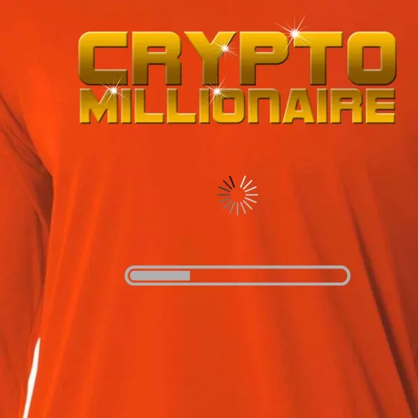 Crypto Millionaire Loading Cooling Performance Long Sleeve Crew