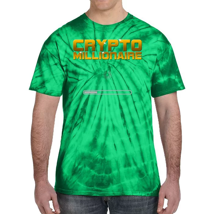 Crypto Millionaire Loading Tie-Dye T-Shirt