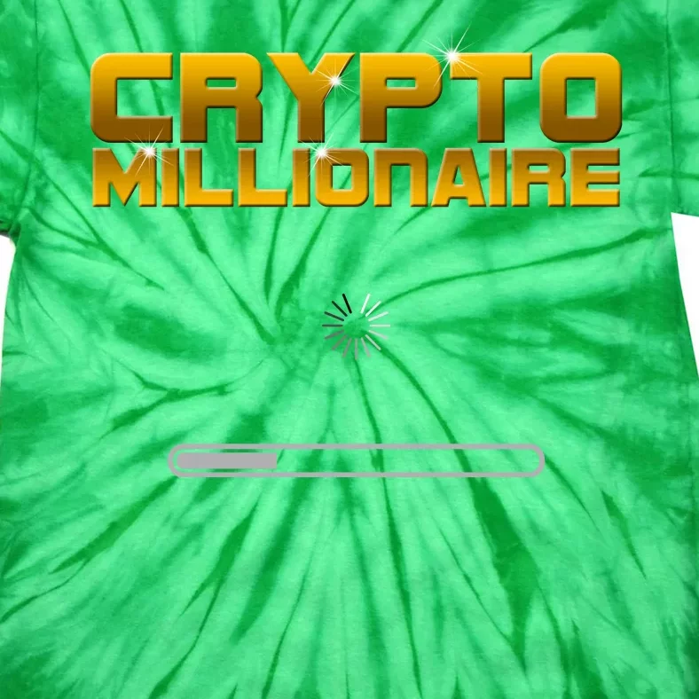 Crypto Millionaire Loading Tie-Dye T-Shirt