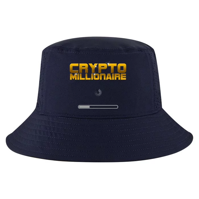 Crypto Millionaire Loading Cool Comfort Performance Bucket Hat