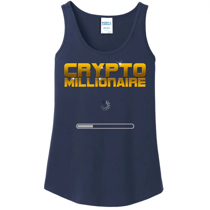 Crypto Millionaire Loading Ladies Essential Tank