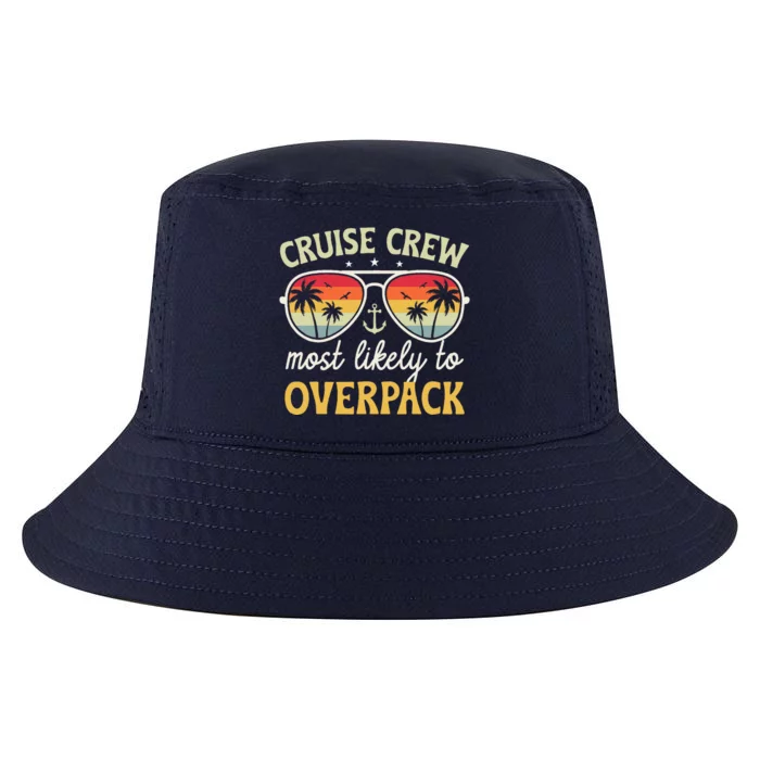 Cruise Most Likely To Overpack Matching Family Cruise 2024 Cool Comfort Performance Bucket Hat