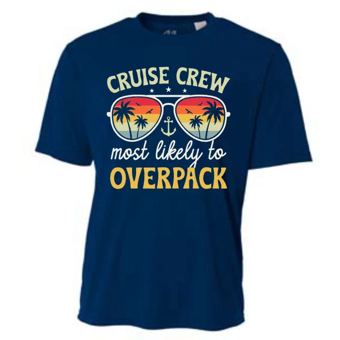 Cruise Most Likely To Overpack Matching Family Cruise 2024 Cooling Performance Crew T-Shirt