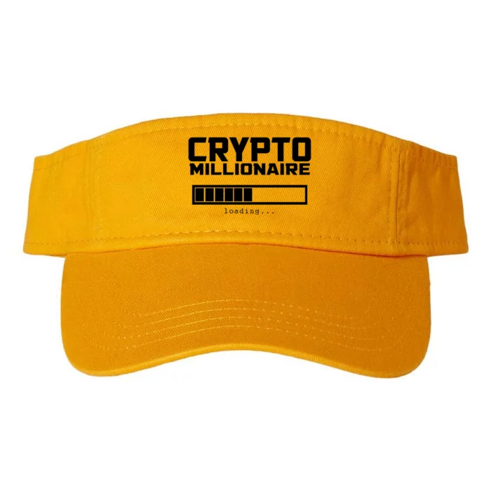 Cyrpto Millionaire Loading Valucap Bio-Washed Visor