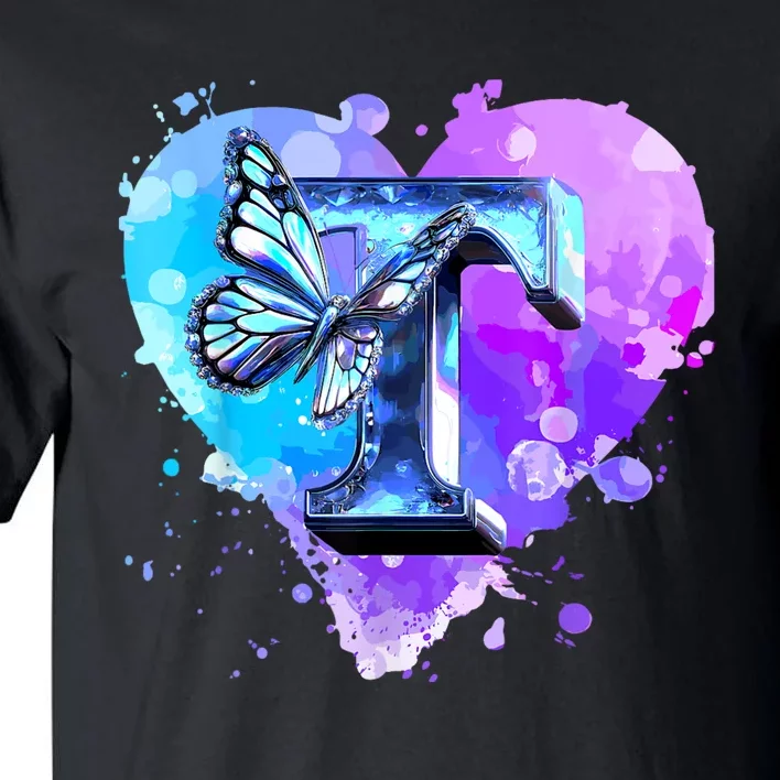 Concert Music Lover Summer Vacation City Funny Butterfly Art Tall T-Shirt