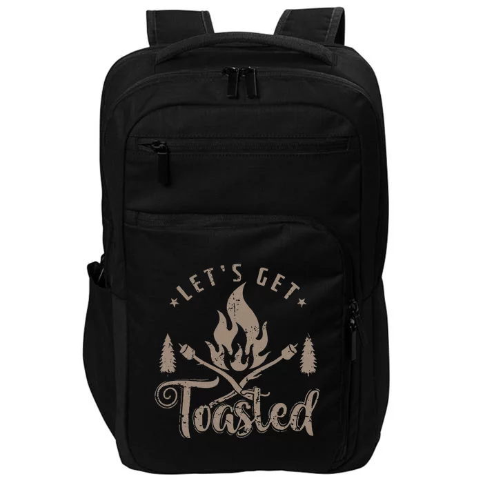 Camping Marshmallow Let`s Get Toasted Impact Tech Backpack