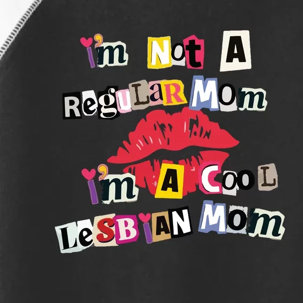 Cool Moms Lesbian Mothers Day Gift Toddler Fine Jersey T-Shirt