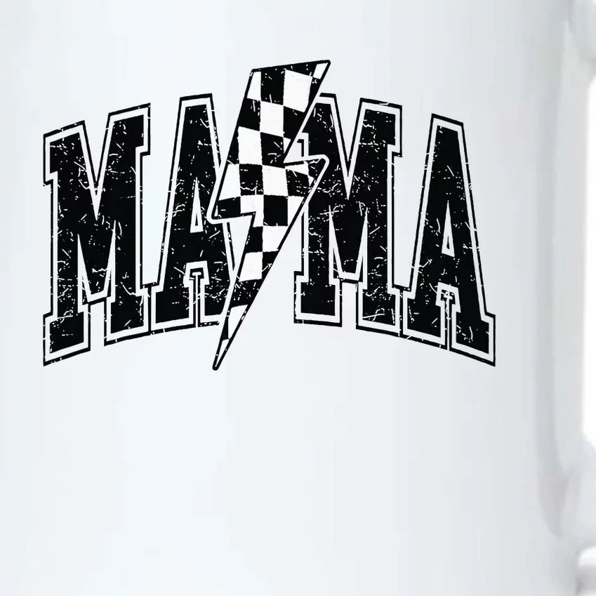 Checkered Mama Lightning Bolt MotherS Day For Mom Mother Black Color Changing Mug